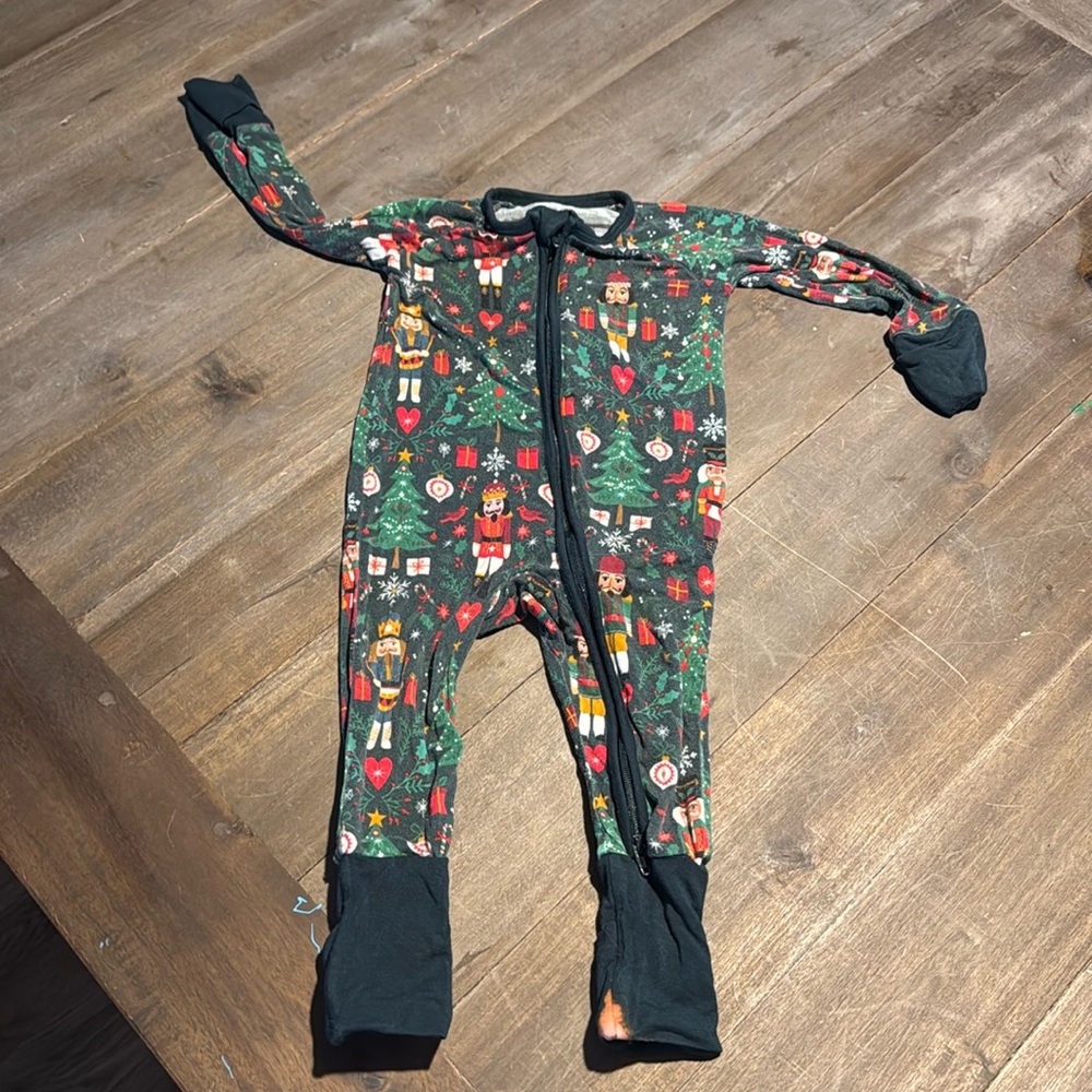 Little Sleepies Christmas Nutcracker 3-6 month